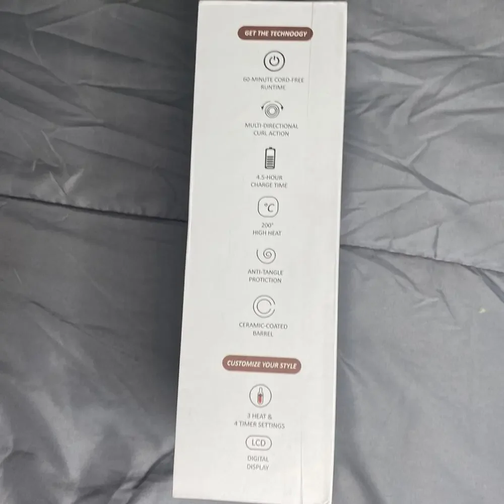 Curler Beauty in motion, cordless curler